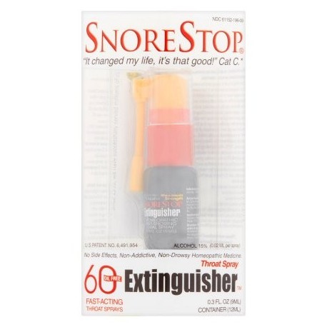 SnoreStop Garganta aerosol extintor Una fuente del mes, 0,3 onzas líquidas