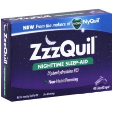 ZzzQuil sueño nocturno-Aid LiquiCaps 48 LiquiCaps (paquete de 3)