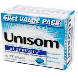 Unisom SleepGels 60 Caps (paquete de 3)