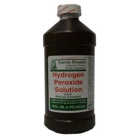 16 oz botella de soluciones de peróxido de hidrógeno primeros auxilios Antiséptico 6 Botellas EM-60390