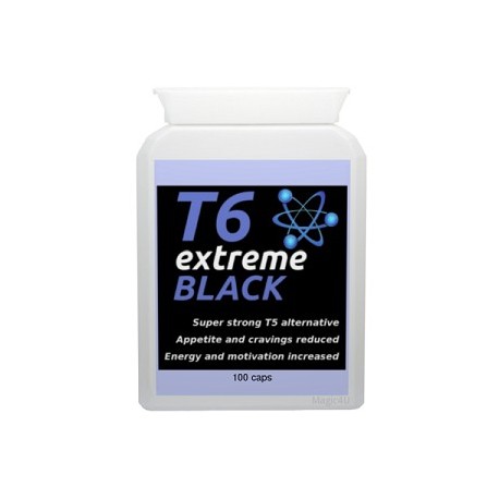 T6 EXTREME BLACK 100 CÁPSULAS
