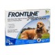 Frontline Plus control de pulgas y garrapatas de 23 a 44 libra de perro 3 dosis