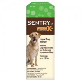 Sentry HC Worm X DS Liquid perro Wormer 2 onza
