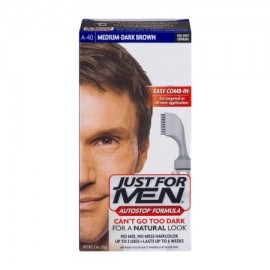 Just For Men AutoStop mediano oscuro Marrón A-40 1 ea