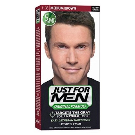 6 Pack - Just For Men Color de pelo Brown medio 35 1 Cada