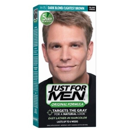 Just For Men Color de Pelo H-15 Rubio Oscuro 1 Cada (Pack de 2)