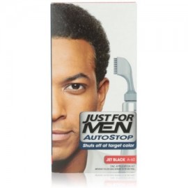 Just For Men AutoStop Foolproof Color de pelo Jet Negro A-60 1 ea (Pack de 3)