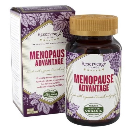 Reserveage Nutrition - Advantage Menopausia - 60 cápsulas vegetales