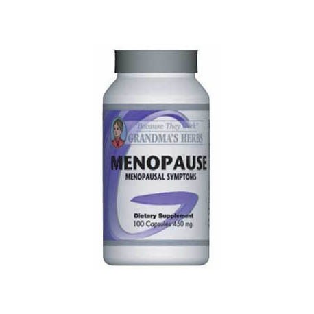 Grandma's Herbs 450 mg menopausia Suplemento (100 Cápsulas)