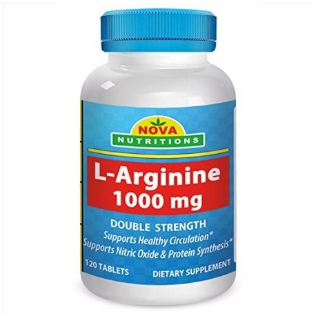 Nova Nutritions L-Arginina 1000 mg 120 Tablets