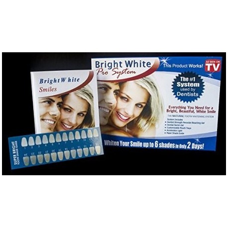 Sonrisa blanca y brillante capacidad profesional de los dientes kit de blanqueamiento