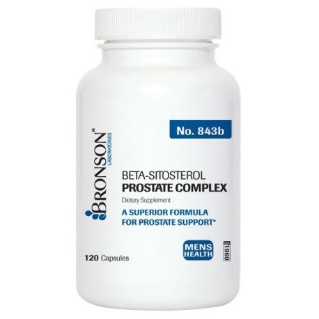 Bronson Beta-sitosterol próstata Complex 120 Cápsulas