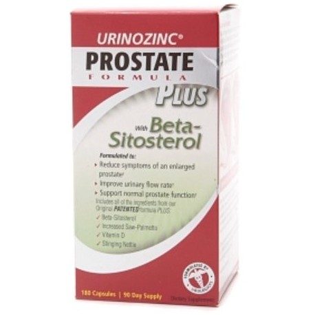 URINOZINC Fórmula próstata Plus cápsulas 180 ea (Pack de 2)