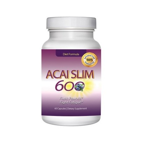 Acai Slim Berry Extract 600mg (60 capsules)