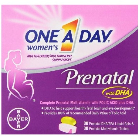 de One A Day mujeres prenatal vitamina con DHA 60 CT