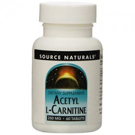 Source Naturals acetil L-carnitina 250 mg - 60 Tabletas