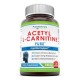 Pure Naturals acetil L-carnitina cápsulas 500 mg 120 Count