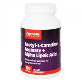 Jarrow Formulas - Acetil L-carnitina Arginate - ácido alfa lipoico - 100 Cápsulas