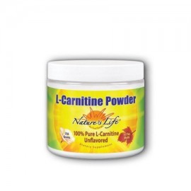 Acetly L-Carnitina Powder 1500 mg - Natural Nature's Life 236 g Polvo