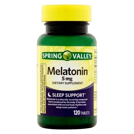 Spring Valley 5 mg Melatonina 120 ct