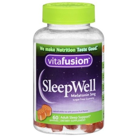 Vitafusion SleepWell gomosa Soporte para el Sueño para adultos 60 conteo