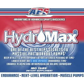 HYDROMAX 180 CAPSULAS HIDRATACION MÁXIMA Y FUERZA GLYCEROL