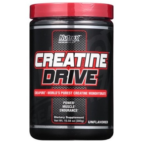 Nutrex Investigación Drive creatina Creapure sin sabor en polvo de los Suplementos Dietéticos 1058 oz