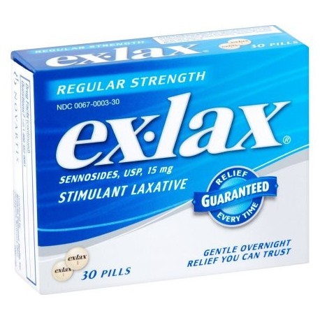 ex-lax Regular Strength Relief laxante estimulante 30 píldoras