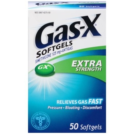 Gas-X Fuerza extra antigas cápsulas blandas 50 ct