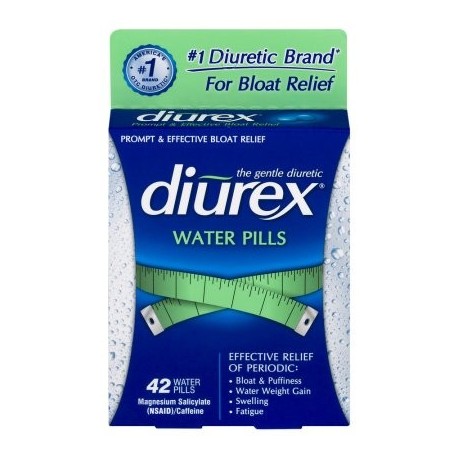 DIUREX píldoras de agua para el alivio Inflar - 42 CT