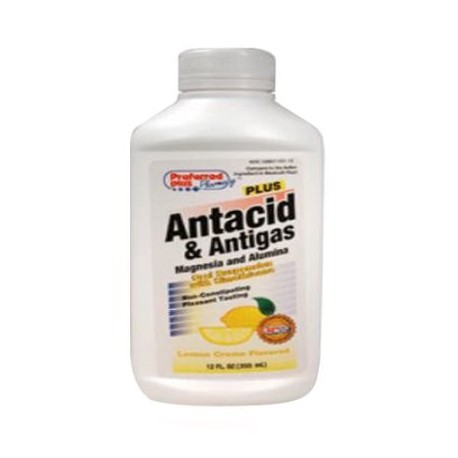 kpp Antiácido Y Antigas Plus suspensión oral Limón - 12 Oz