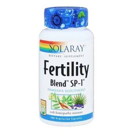 Solaray - mezcla de la fertilidad SP-1 - 100 cápsulas vegetales